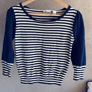 Striped Black and White Sweater